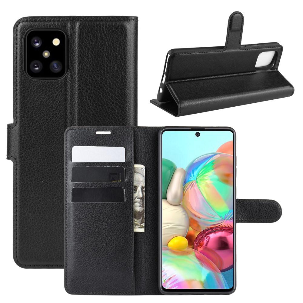 Cover portafoglio Samsung Galaxy Note 10 Lite Nero