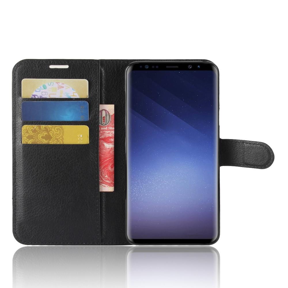 Cover portafoglio Samsung Galaxy S9 Plus Nero