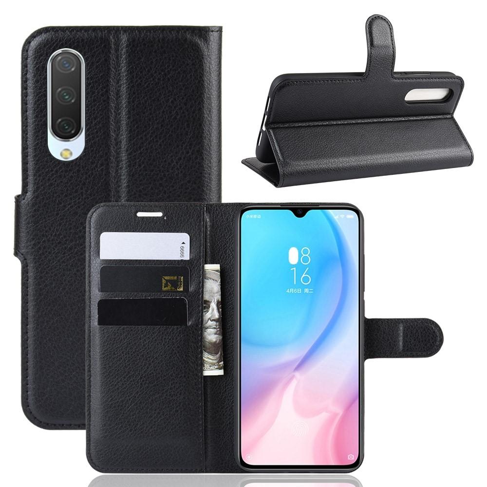 Cover portafoglio Xiaomi Mi 9 Lite Nero