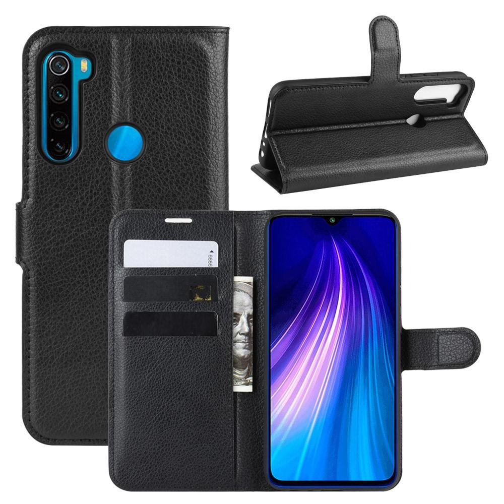 Cover portafoglio Xiaomi Redmi Note 8 Nero