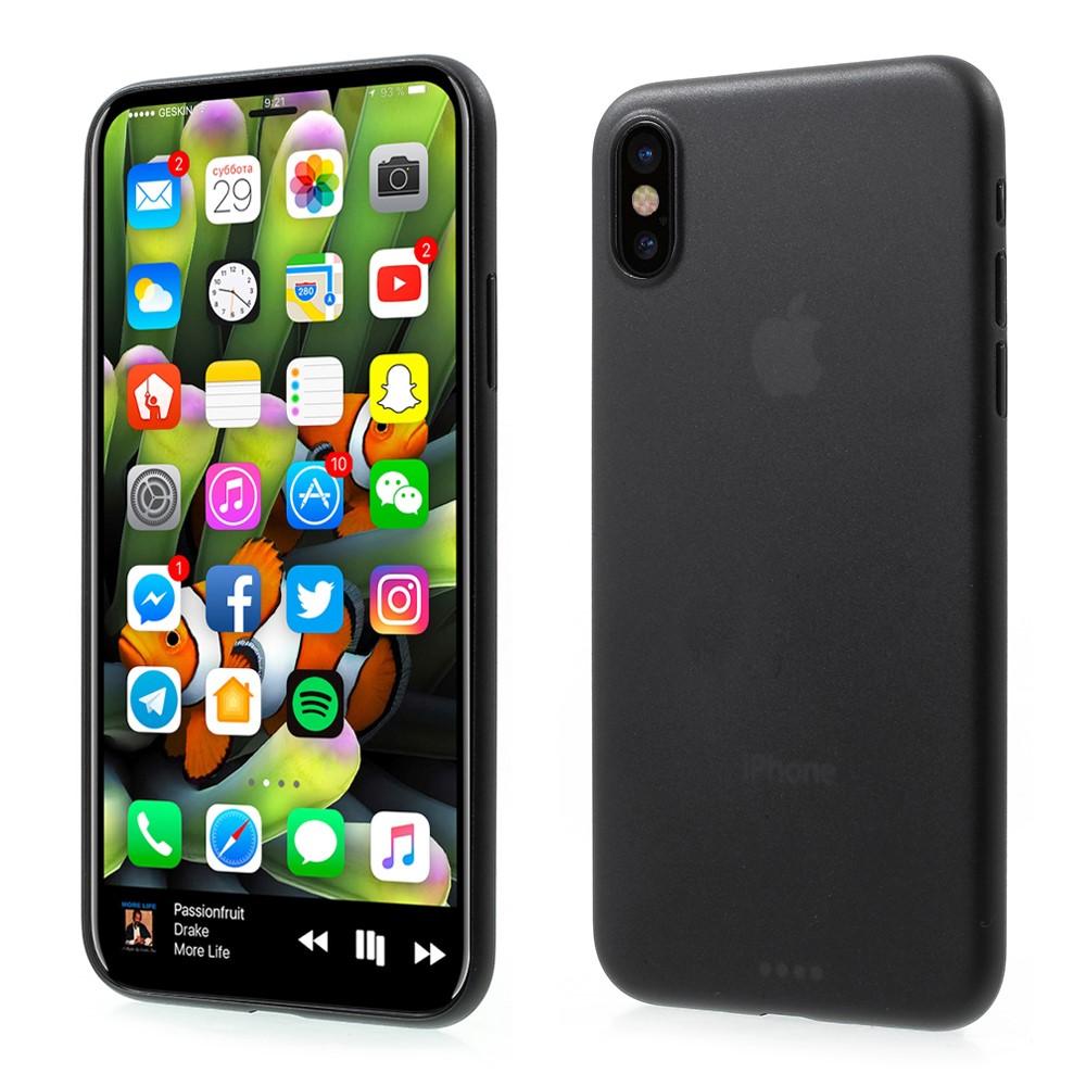 Cover UltraThin iPhone X/XS Nero