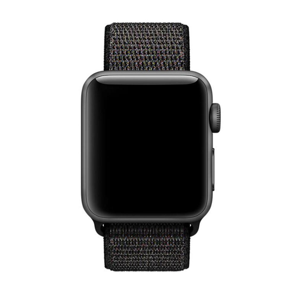 Cinturino in nylon Apple Watch 41mm Series 8 nero