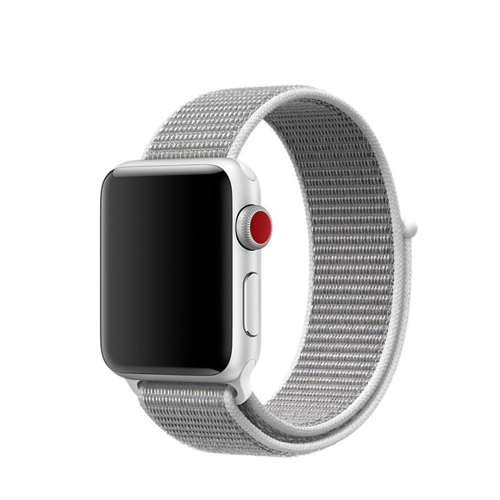 Cinturino in nylon Apple Watch 40mm grigio