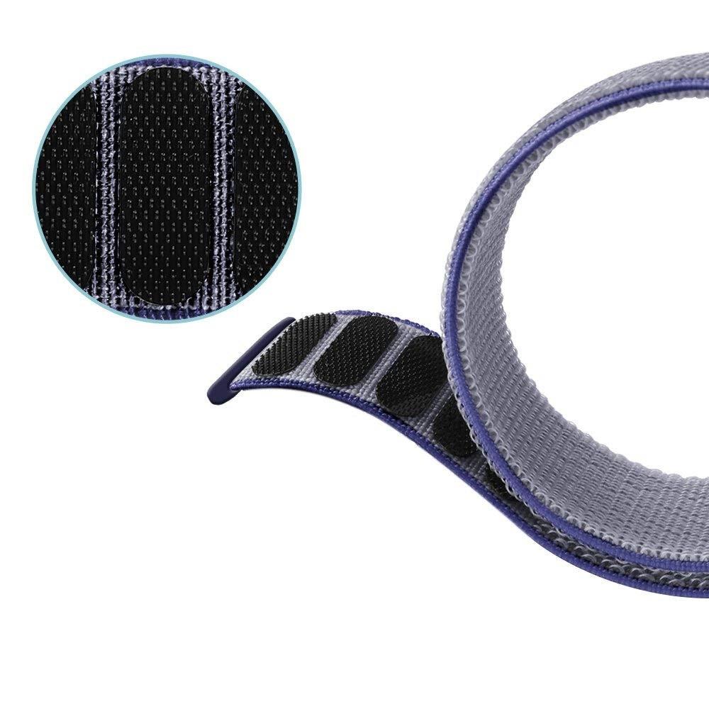 Cinturino in nylon Fitbit Charge 3/Charge 4 Blu