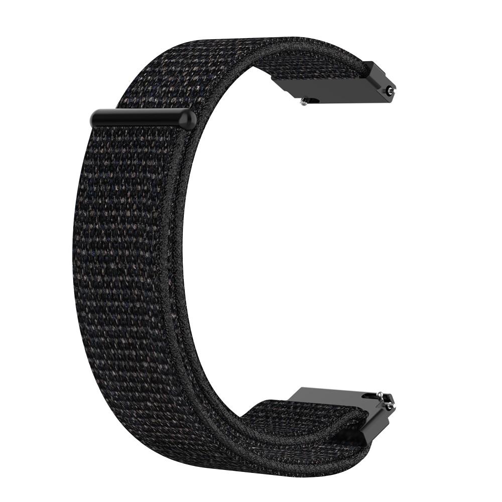 Cinturino in nylon Samsung Galaxy Watch 42mm Nero