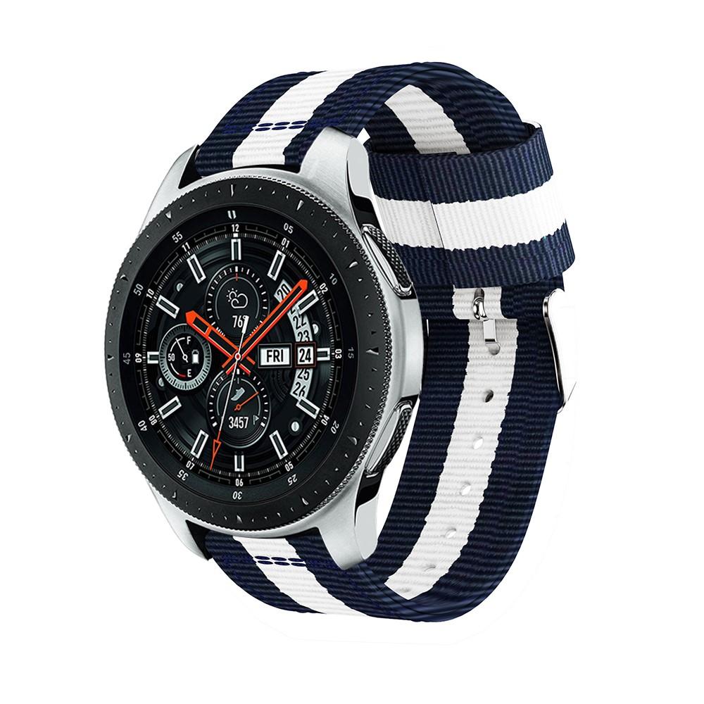 Cinturino in nylon Samsung Galaxy Watch 46mm Bianco