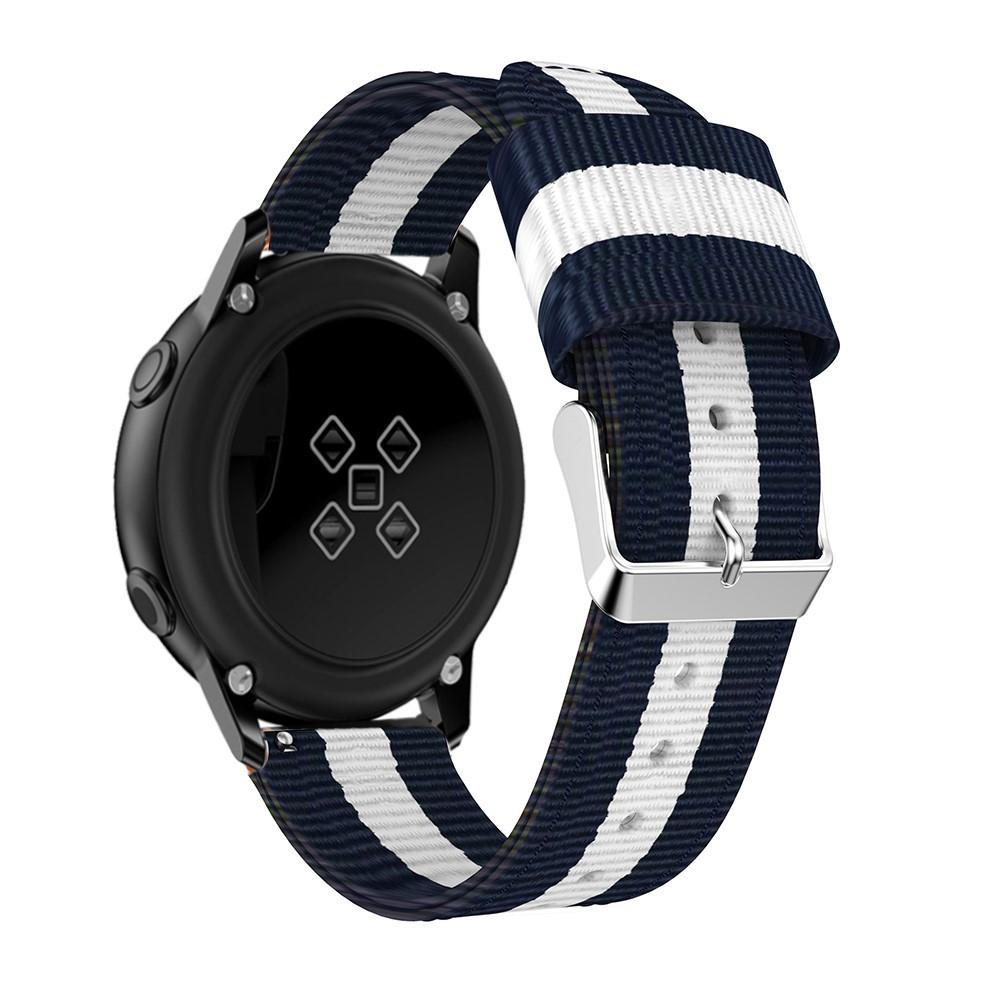 Cinturino in nylon Samsung Galaxy Watch Active Bianco