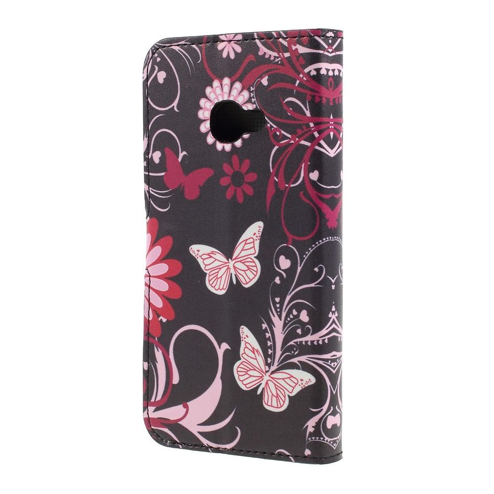 Custodie a portafoglio Samsung Galaxy Xcover 4/4s Farfalla Nera