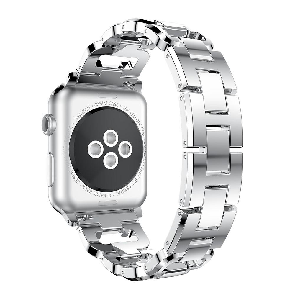 Cinturino Rhinestone bracelet Apple Watch Ultra 49mm d'argento