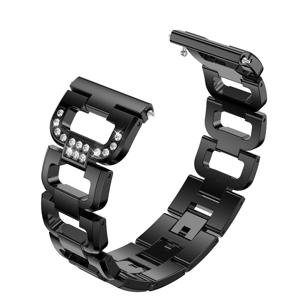 Cinturino Rhinestone bracelet Fitbit Versa/Versa 2 Black