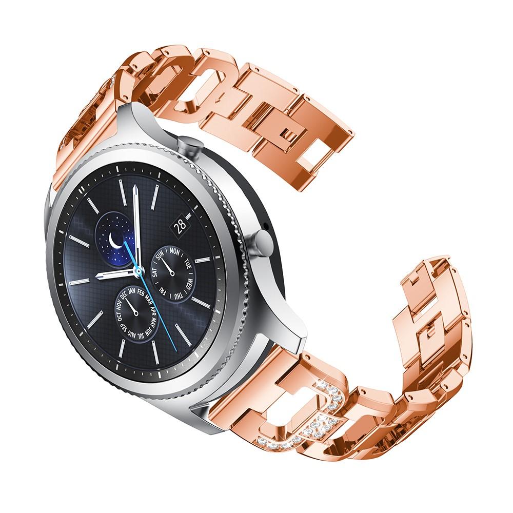 Cinturino Rhinestone bracelet Samsung Galaxy Watch 46mm/Gear S3 Rose Gold