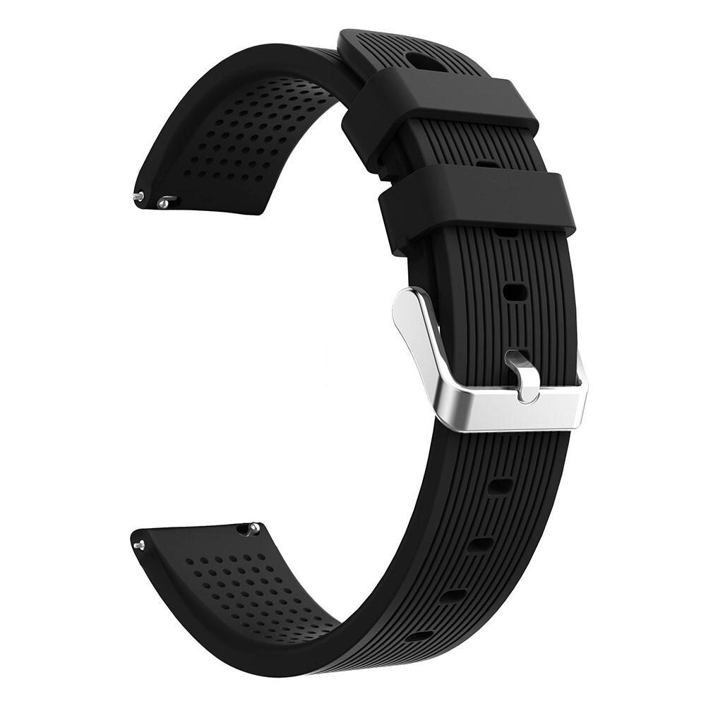 Cinturino in silicone per Xiaomi Amazfit GTS, nero