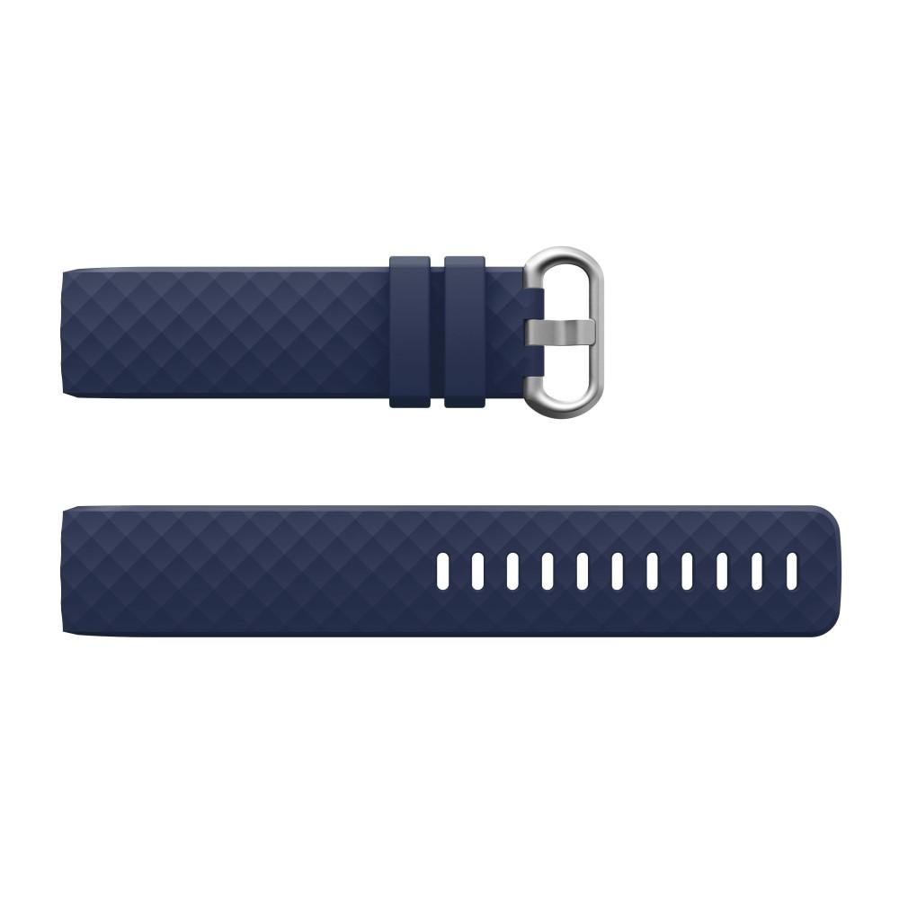 Cinturino in silicone per Fitbit Charge 3/4, blu