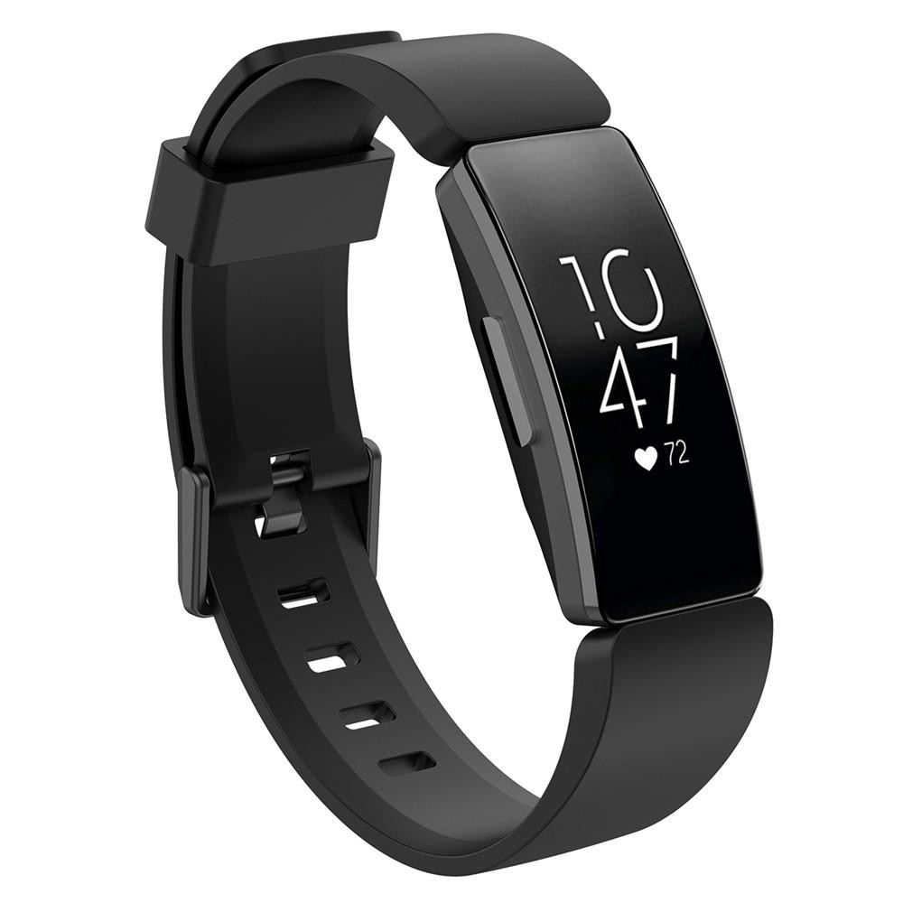 Cinturino in silicone per Fitbit Inspire/Inspire 2, nero