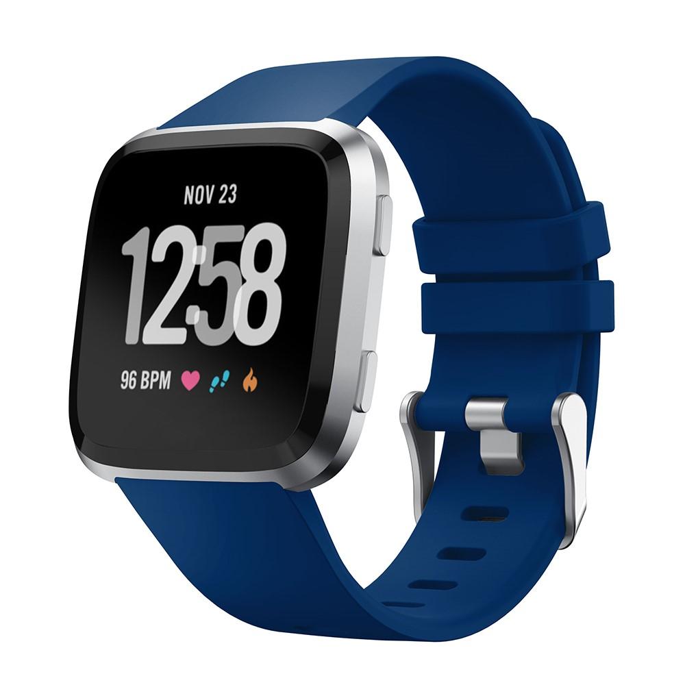 Cinturino in silicone per Fitbit Versa/Versa 2, blu