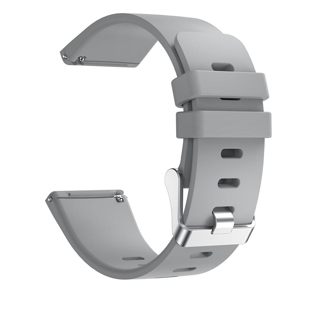 Cinturino in silicone per Fitbit Versa/Versa 2, grigio