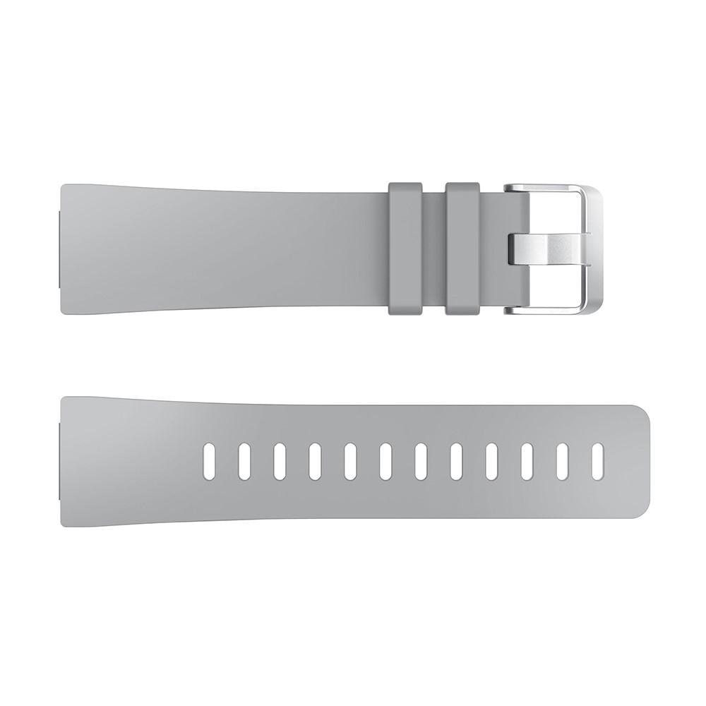 Cinturino in silicone per Fitbit Versa/Versa 2, grigio