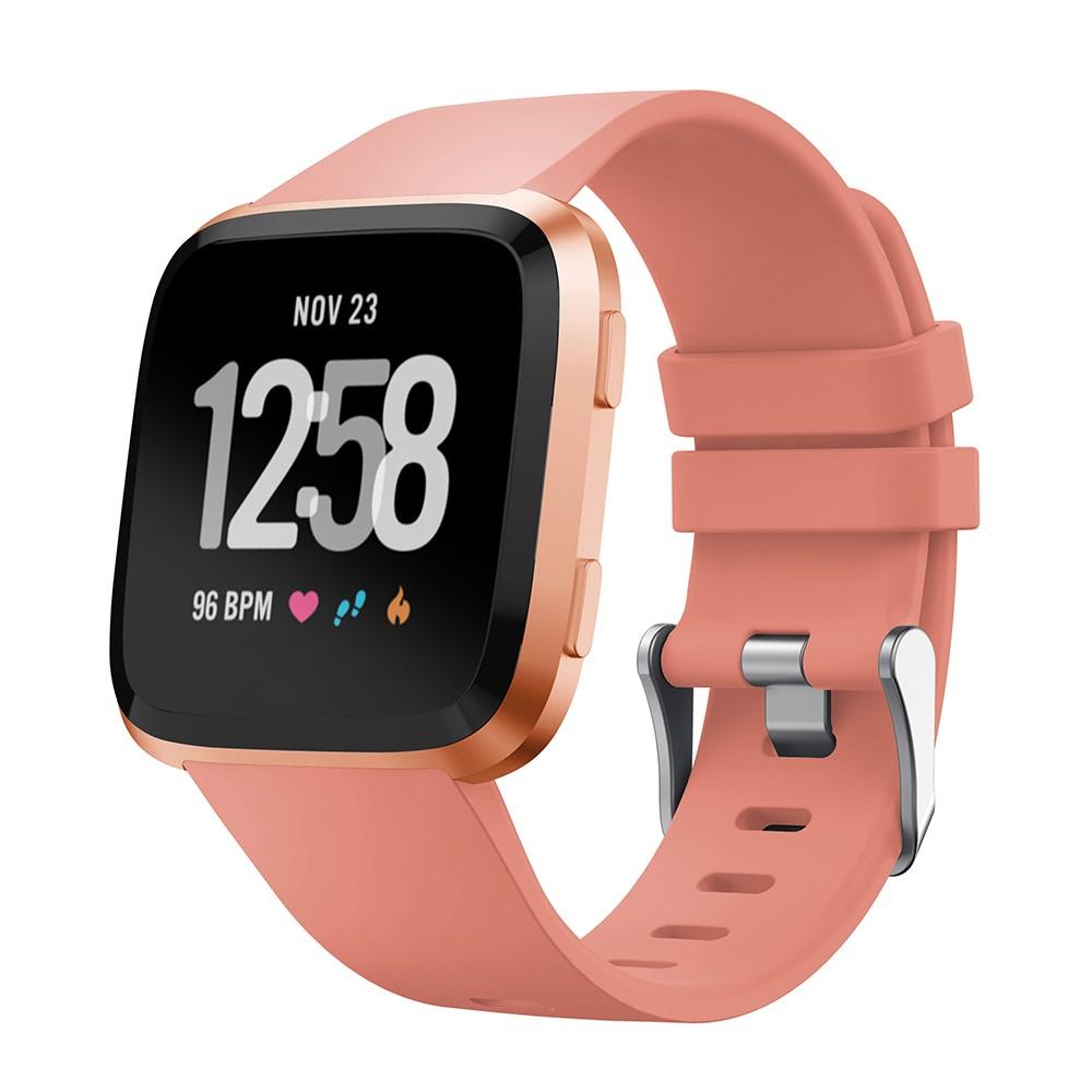 Cinturino in silicone per Fitbit Versa/Versa 2, rosa