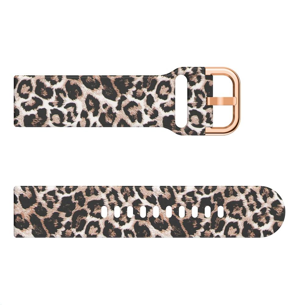 Cinturino in silicone per Garmin Vivomove Sport, leopard