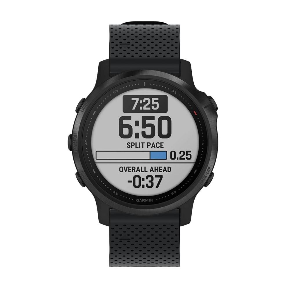 Cinturino in silicone per Garmin Fenix 6S, nero