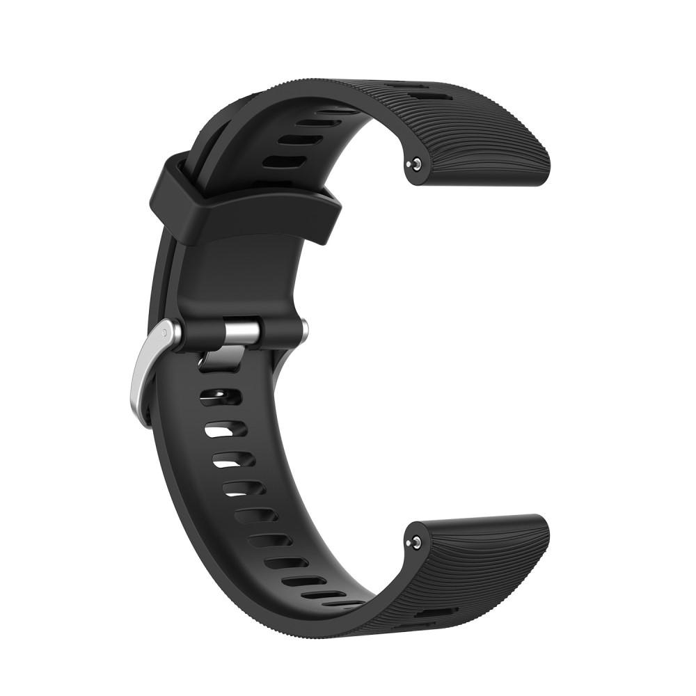 Cinturino in silicone per Garmin Forerunner 245, nero