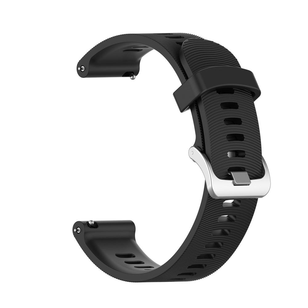 Cinturino in silicone per Garmin Forerunner 245, nero