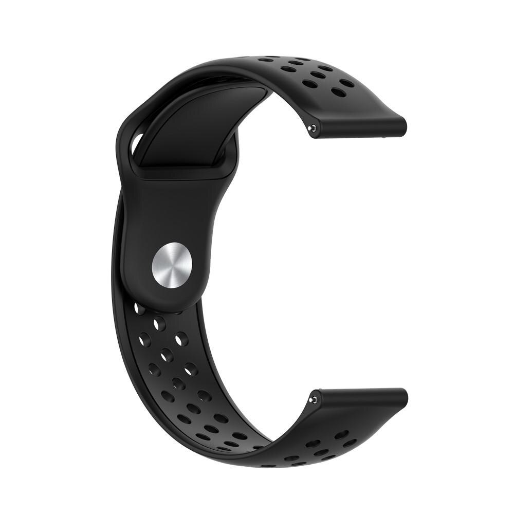 Cinturino Sport in Silicone Polar Vantage M Nero