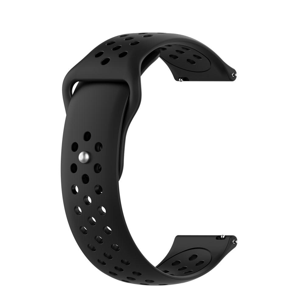 Cinturino Sport in Silicone Polar Vantage M Nero