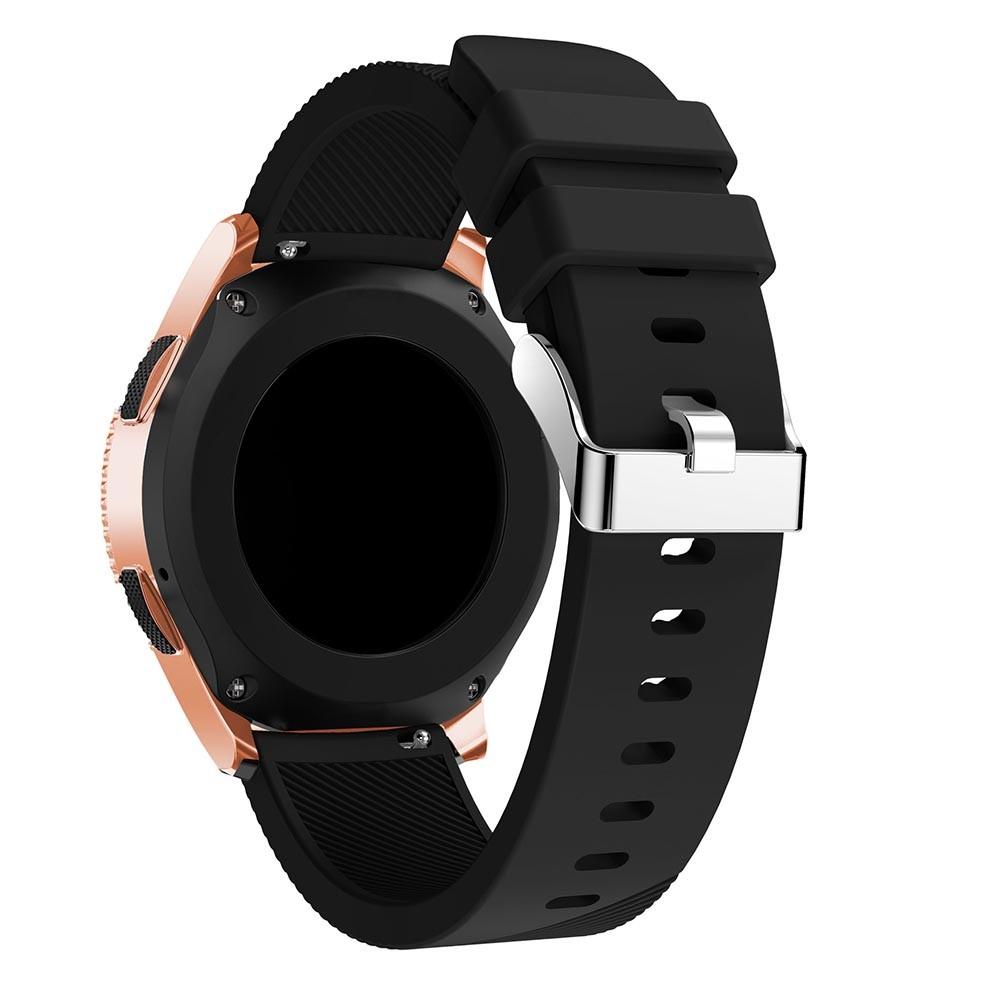 Cinturino in silicone per Samsung Galaxy Watch 42mm, nero