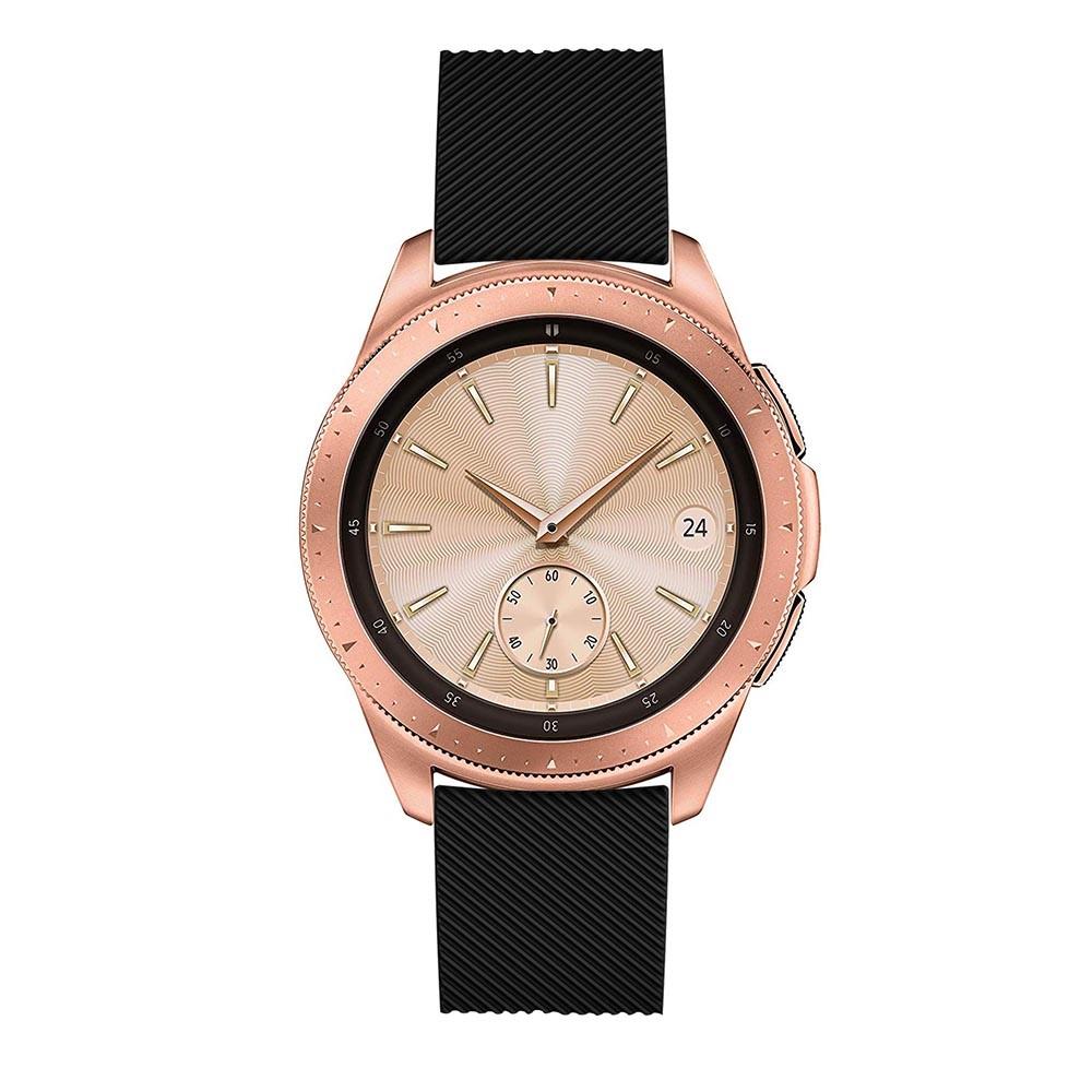 Cinturino in silicone per Samsung Galaxy Watch 42mm, Nero