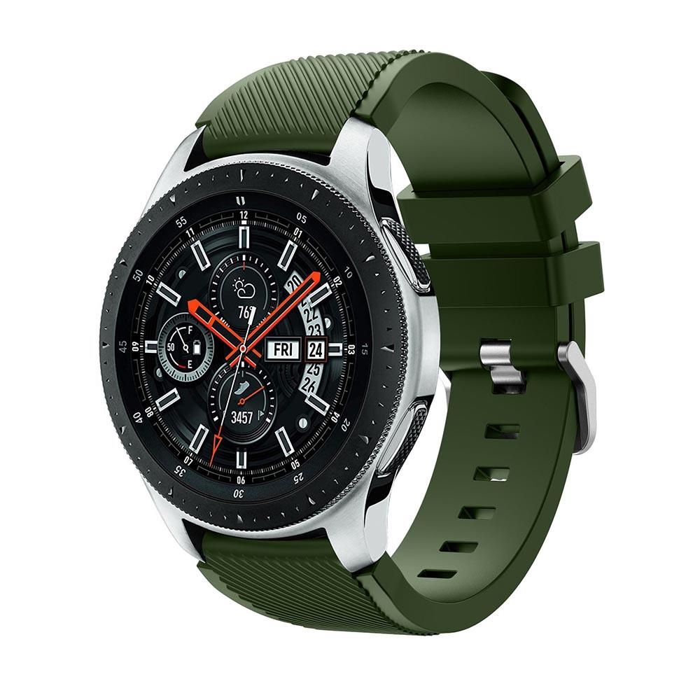 Cinturino in silicone per Samsung Galaxy Watch 46mm, verde