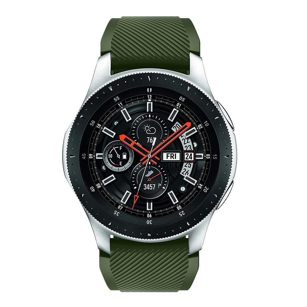Cinturino in silicone per Samsung Galaxy Watch 46mm, verde