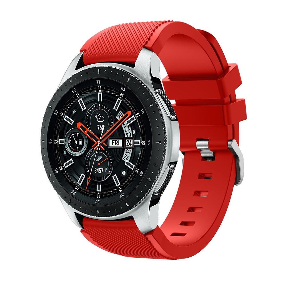 Cinturino in silicone per Samsung Galaxy Watch 46mm, rosso