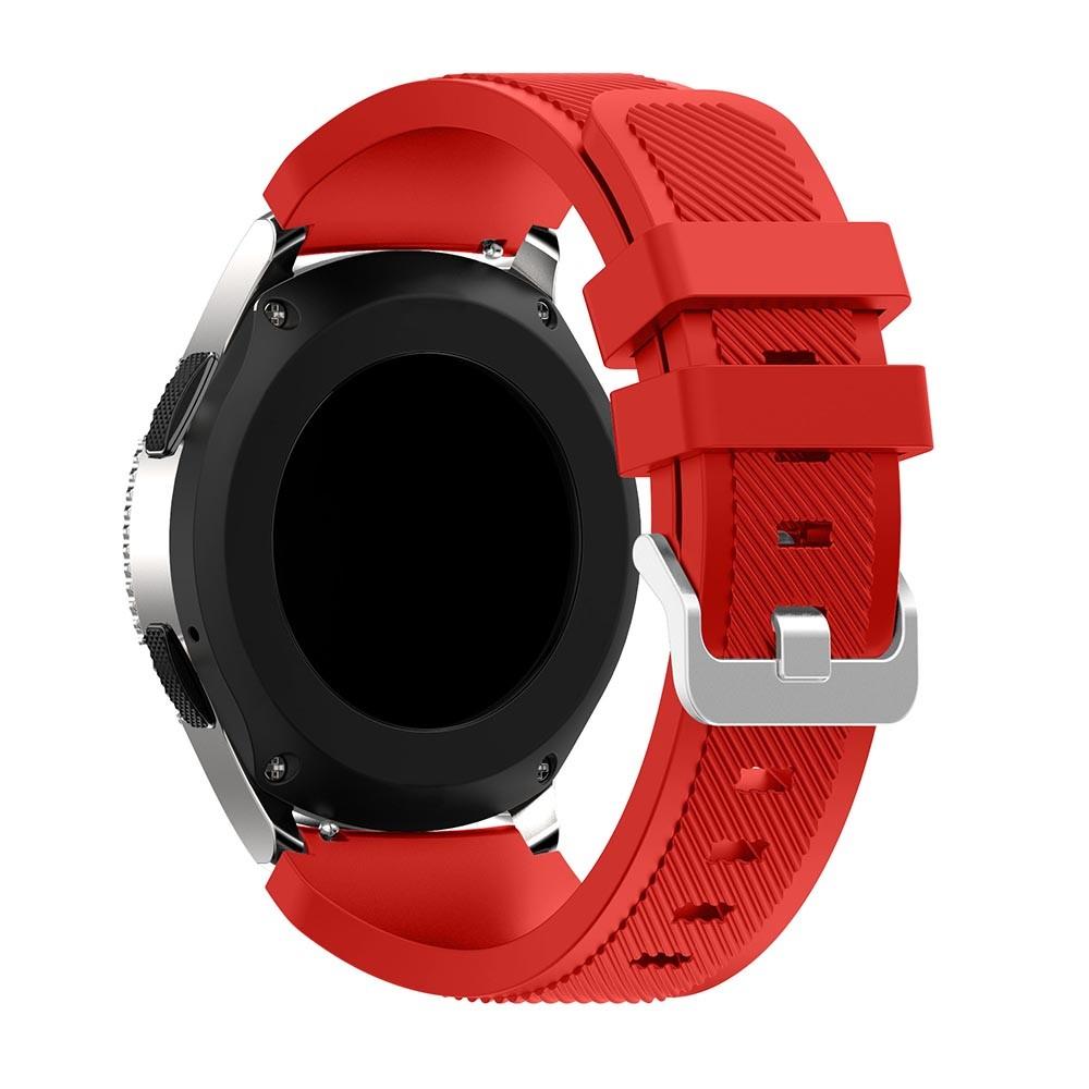 Cinturino in silicone per Samsung Galaxy Watch 46mm, rosso