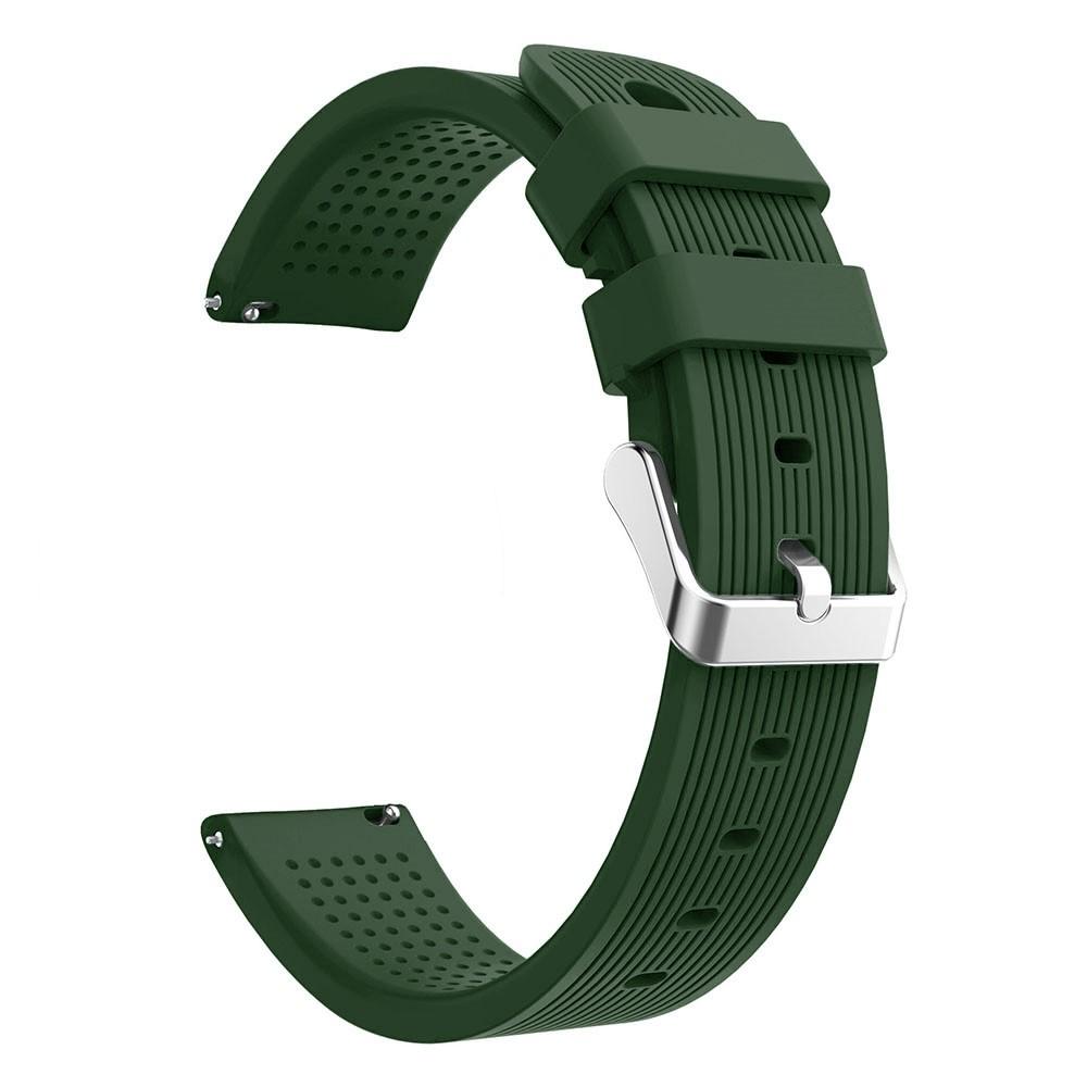 Cinturino in silicone per Samsung Galaxy Watch 42mm/Watch Active, verde