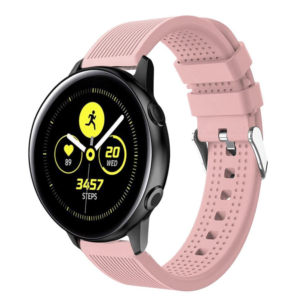 Cinturino in silicone per Samsung Galaxy Watch 42mm/Watch Active, rosa