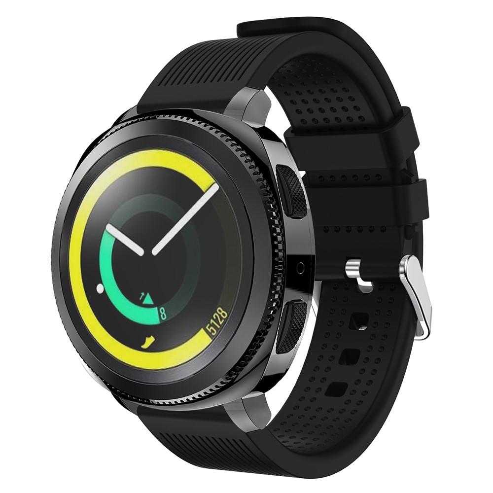 Cinturino in silicone per Samsung Gear Sport, nero