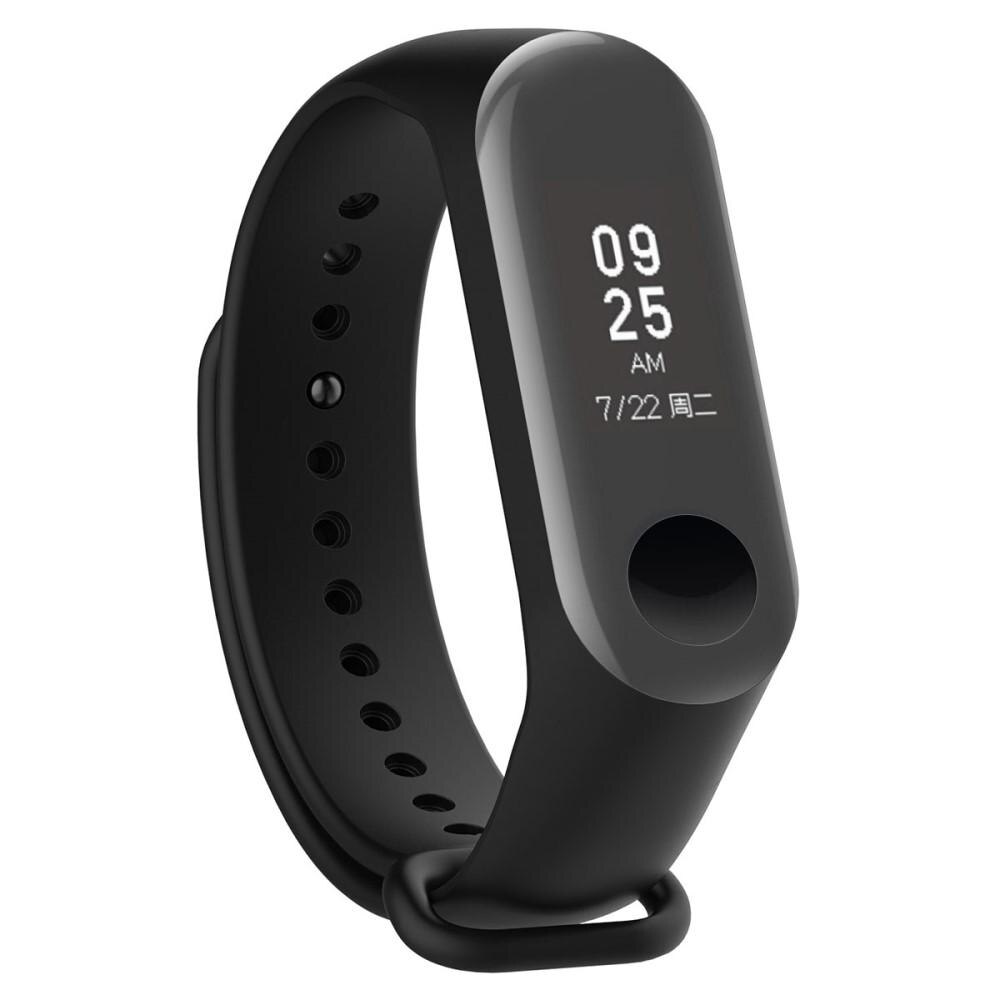 Cinturino in silicone per Xiaomi Mi Band 2, Nero