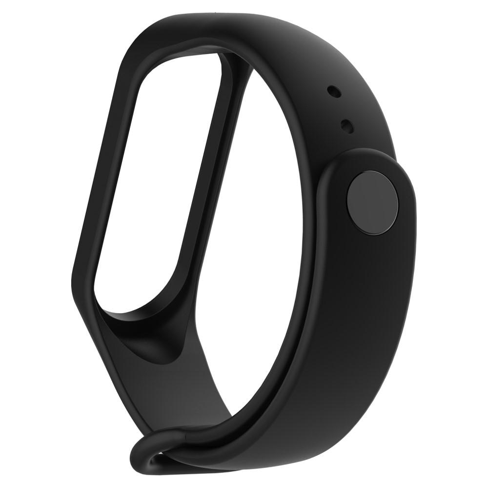 Cinturino in silicone per Xiaomi Mi Band 3/4, nero