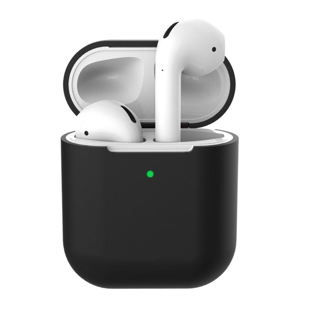 Cover in silicone AirPods Nero