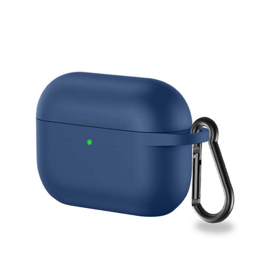 Cover in silicone con moschettone AirPods Pro Blu navy