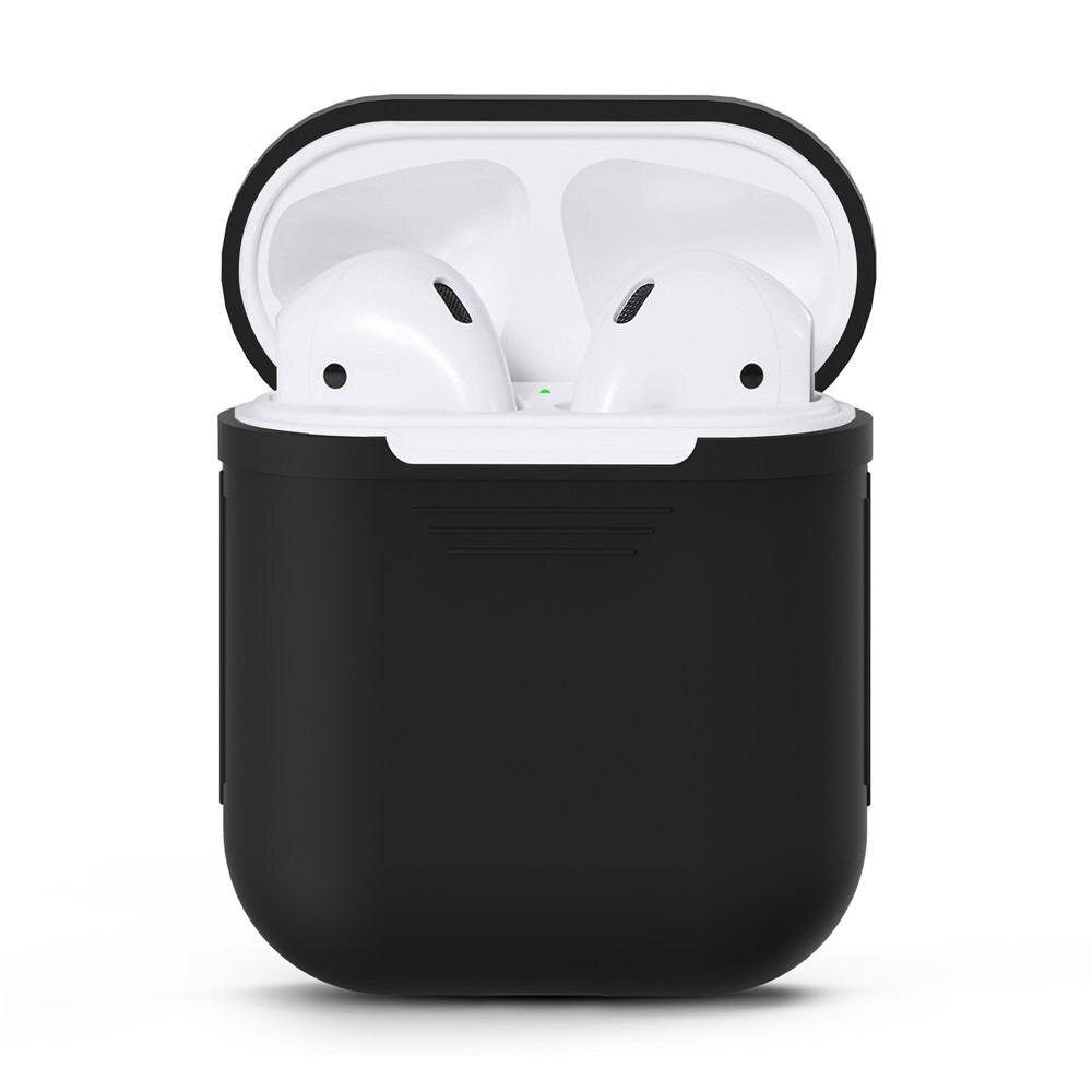 Cover in silicone AirPods Nero