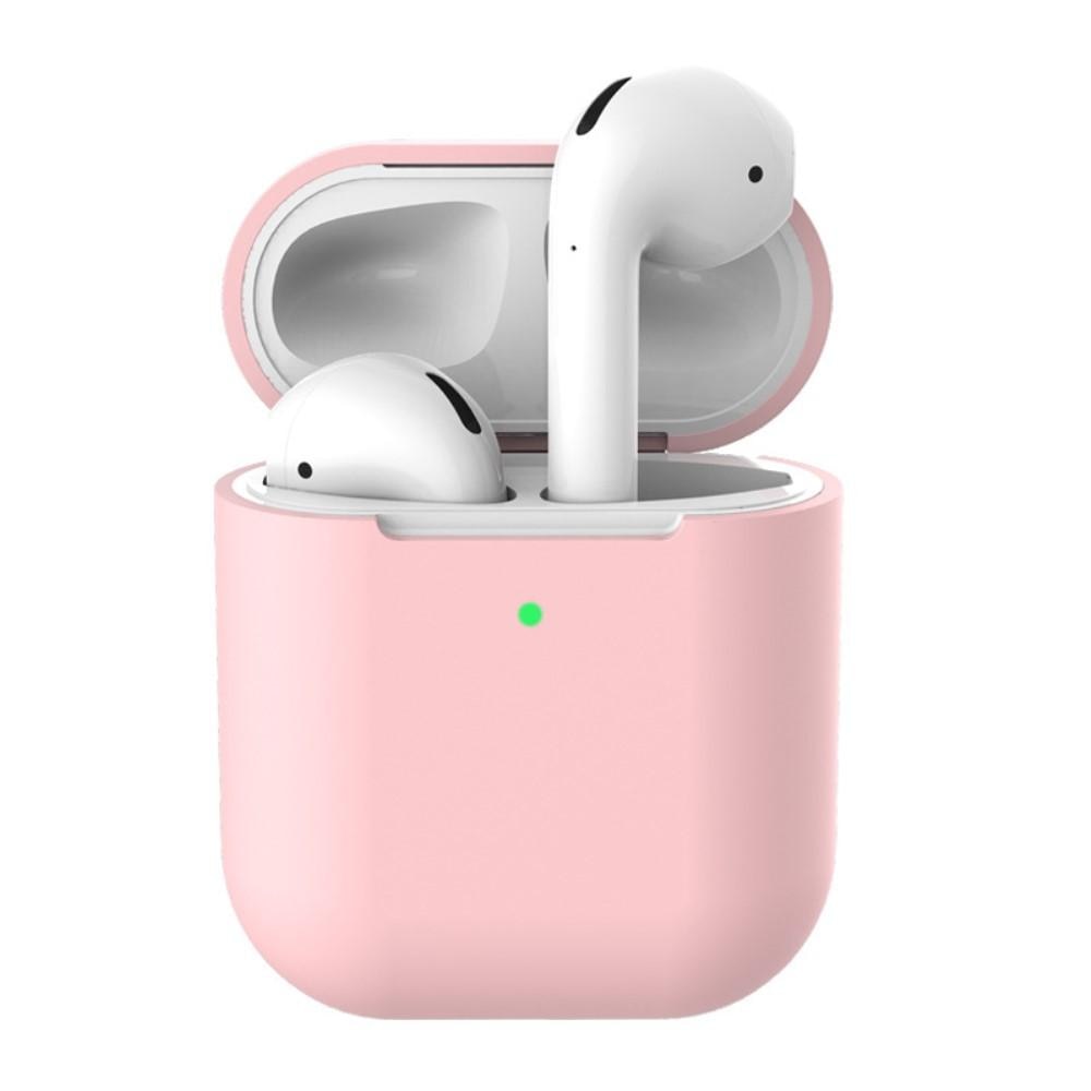 Cover in silicone AirPods Rosa