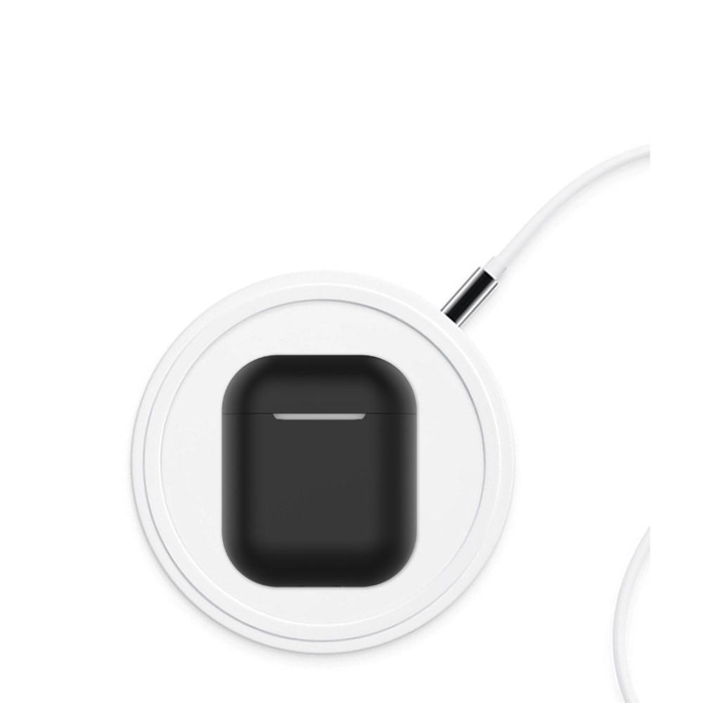 Cover in silicone AirPods Nero