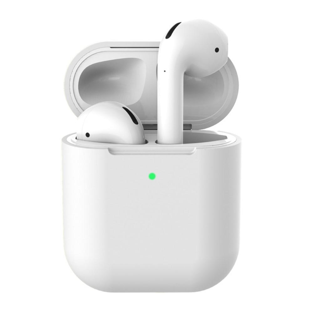 Cover in silicone AirPods Bianco