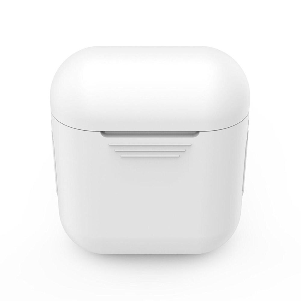 Cover in silicone AirPods Bianco