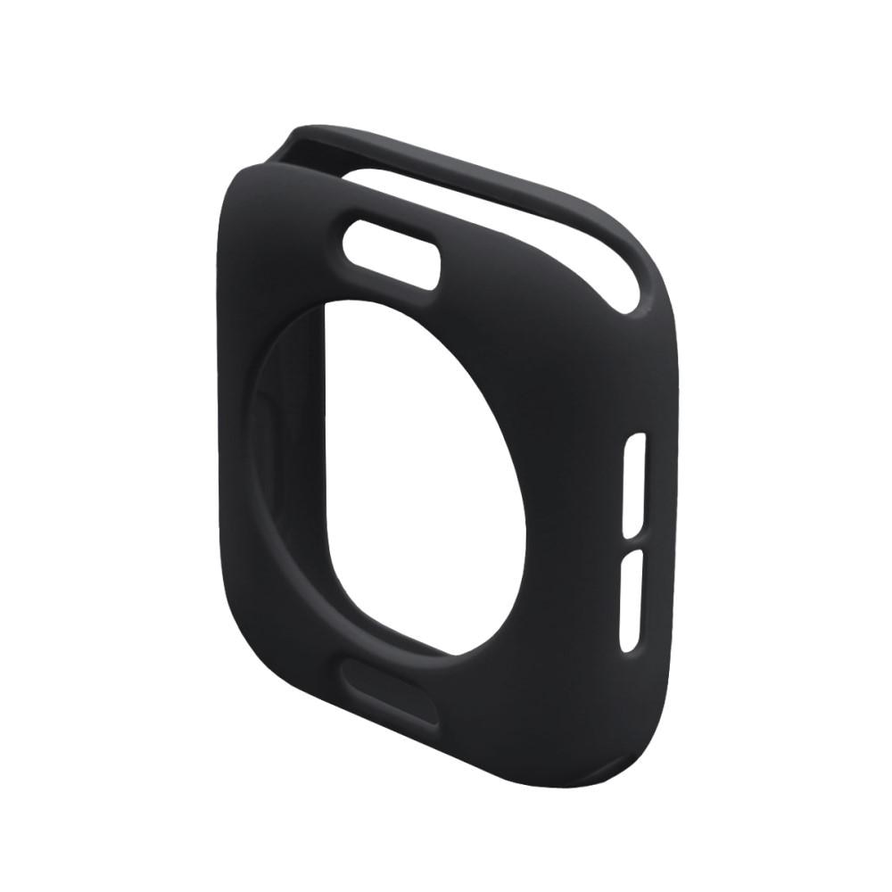 Cover in silicone Apple Watch SE 44mm nero