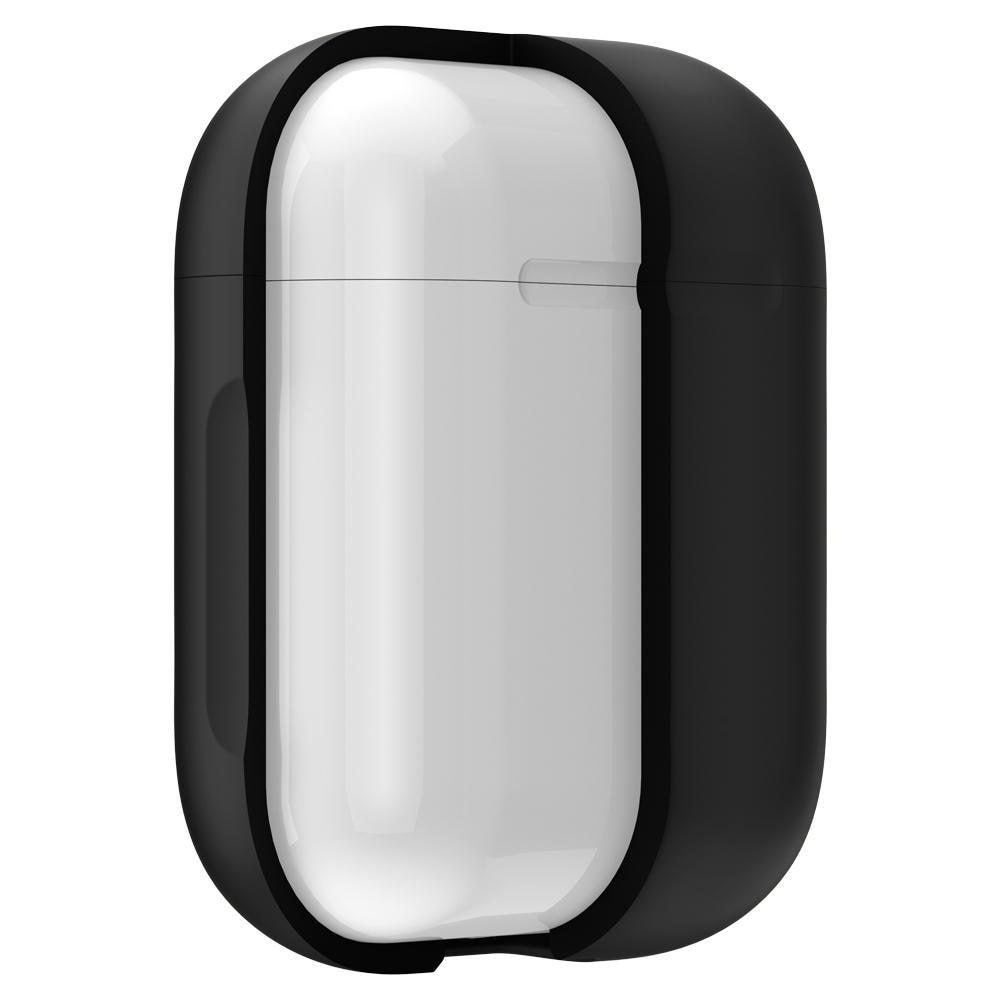 Cover in silicone con moschettone AirPods Nero