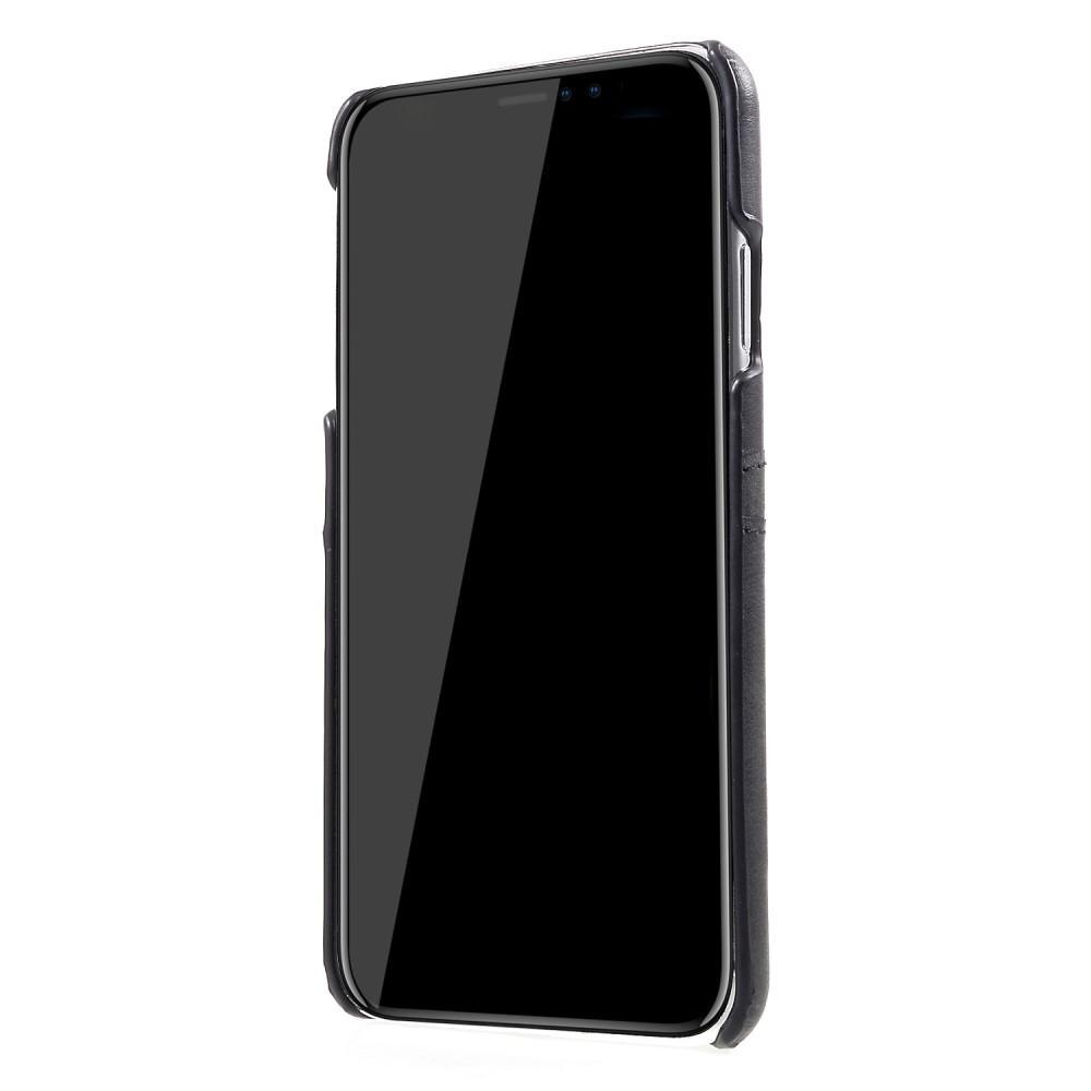 Cover Card Slots Apple iPhone Xs Max Nero