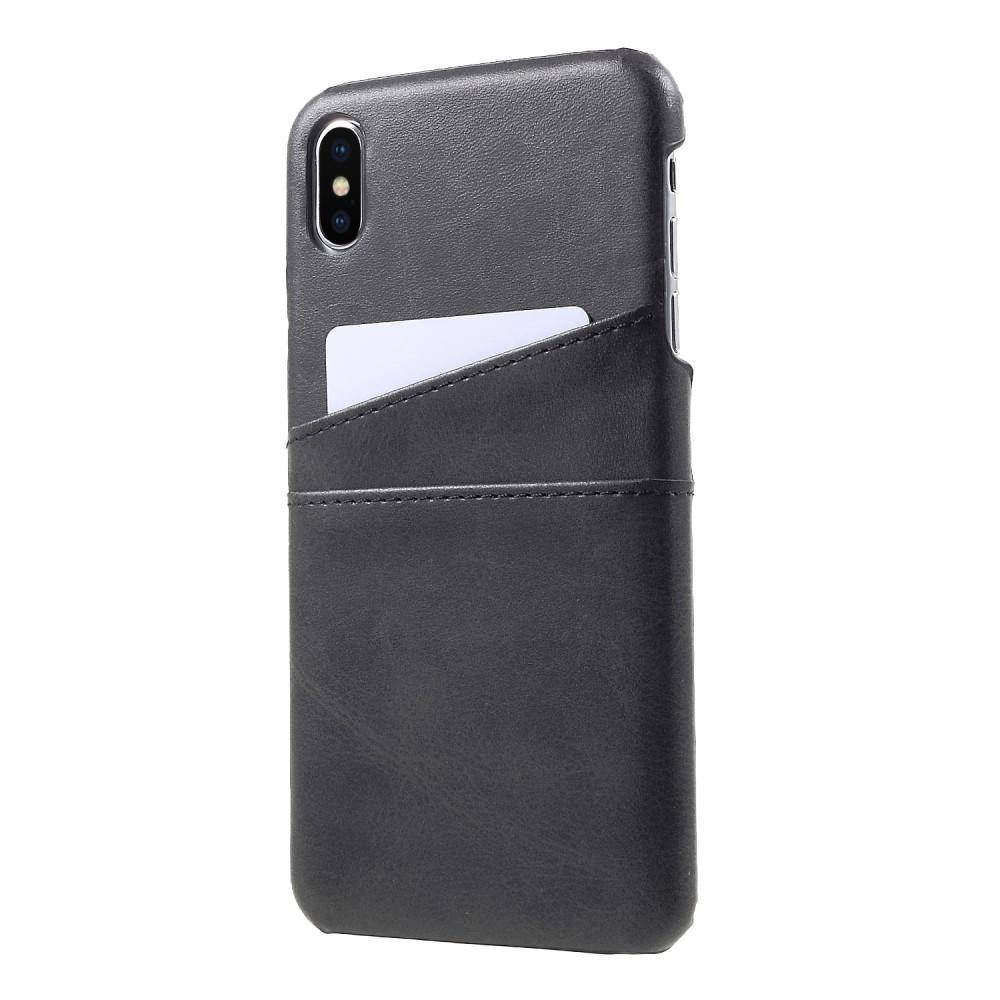 Cover Card Slots Apple iPhone Xs Max Nero